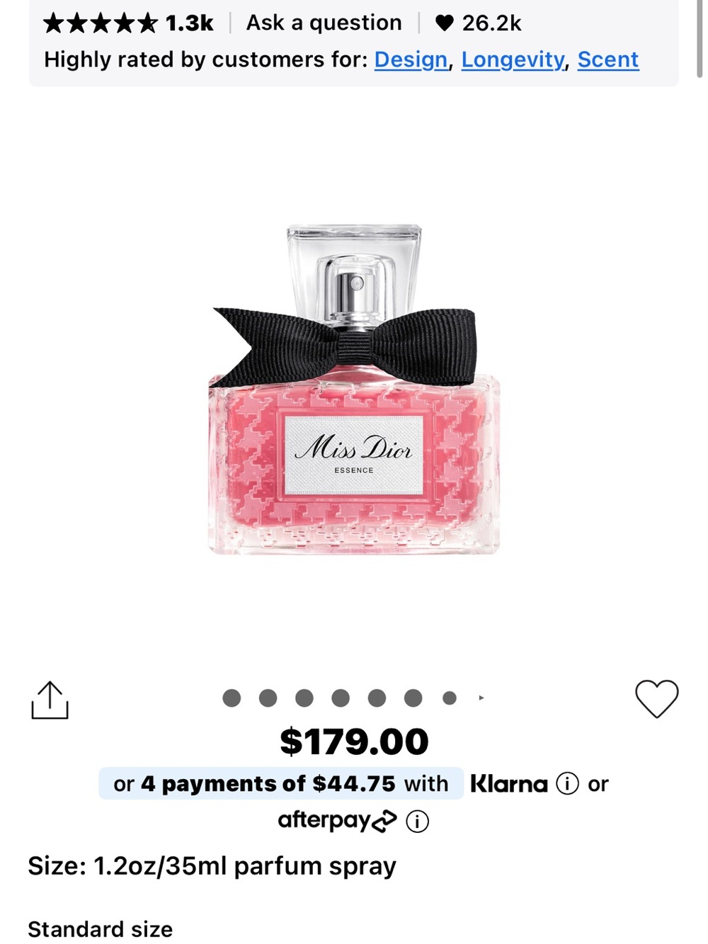 Miss Dior Essence Mini